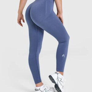 Oner Active - Classic Seamless 2.0 Leggings - Slate Blue Marl - Large Long